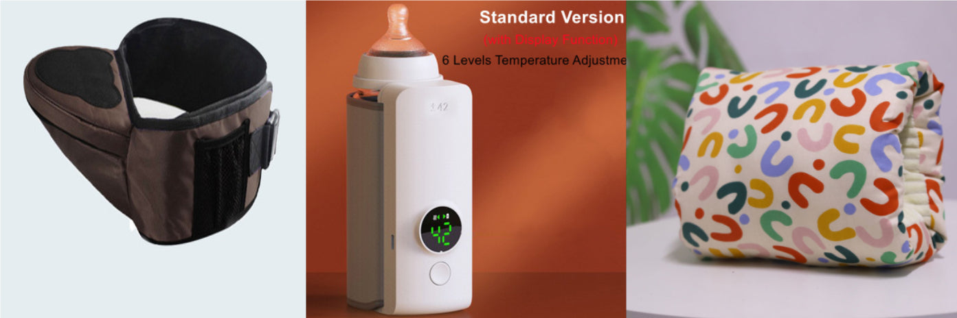 MOMORA Portable Baby Bottle Warmer (USB Rechargeable)