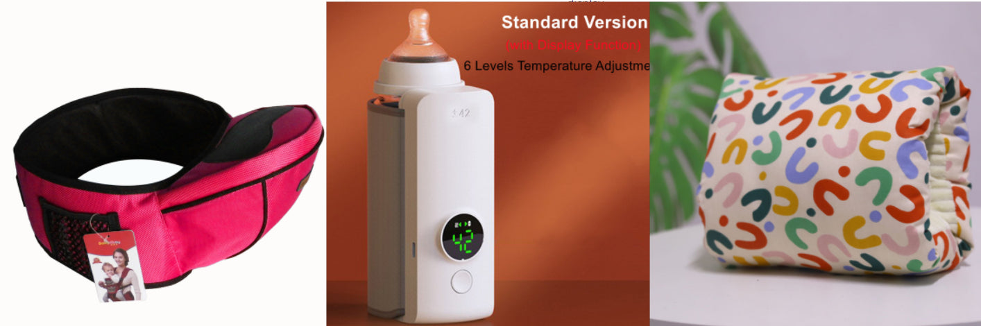 MOMORA Portable Baby Bottle Warmer (USB Rechargeable)
