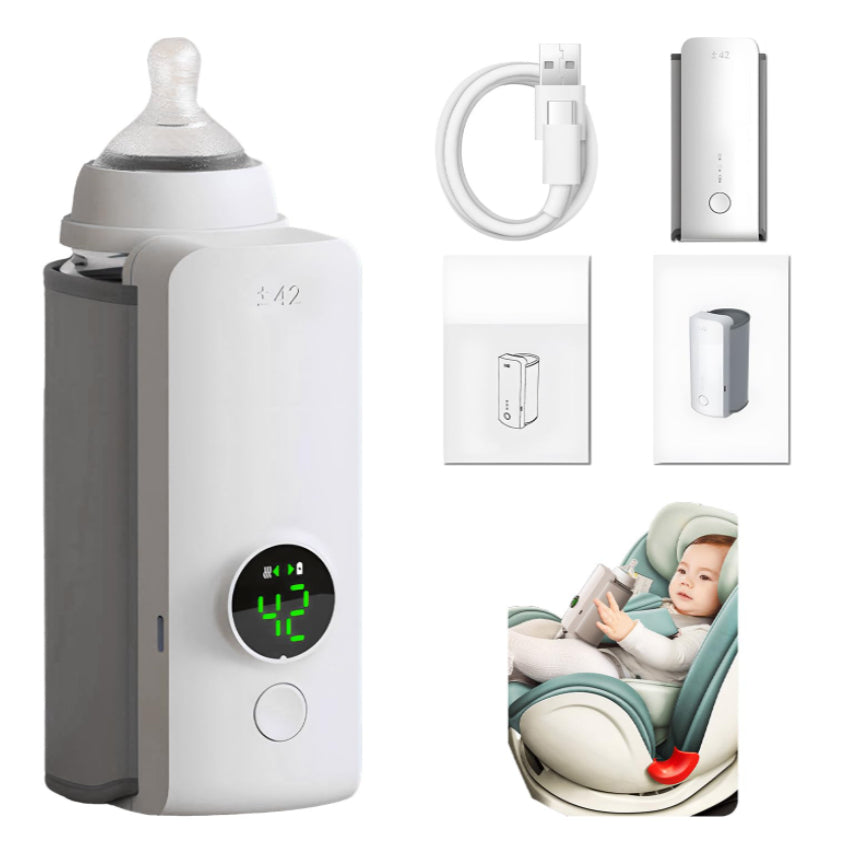 MOMORA Portable Baby Bottle Warmer (USB Rechargeable)