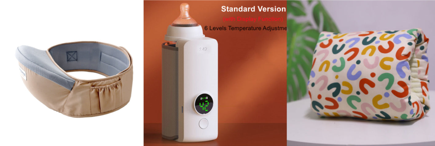 MOMORA Portable Baby Bottle Warmer (USB Rechargeable)