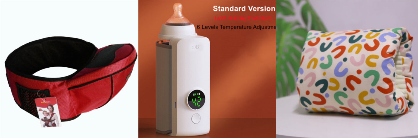 MOMORA Portable Baby Bottle Warmer (USB Rechargeable)