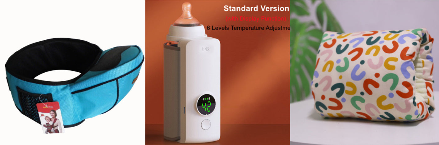 MOMORA Portable Baby Bottle Warmer (USB Rechargeable)